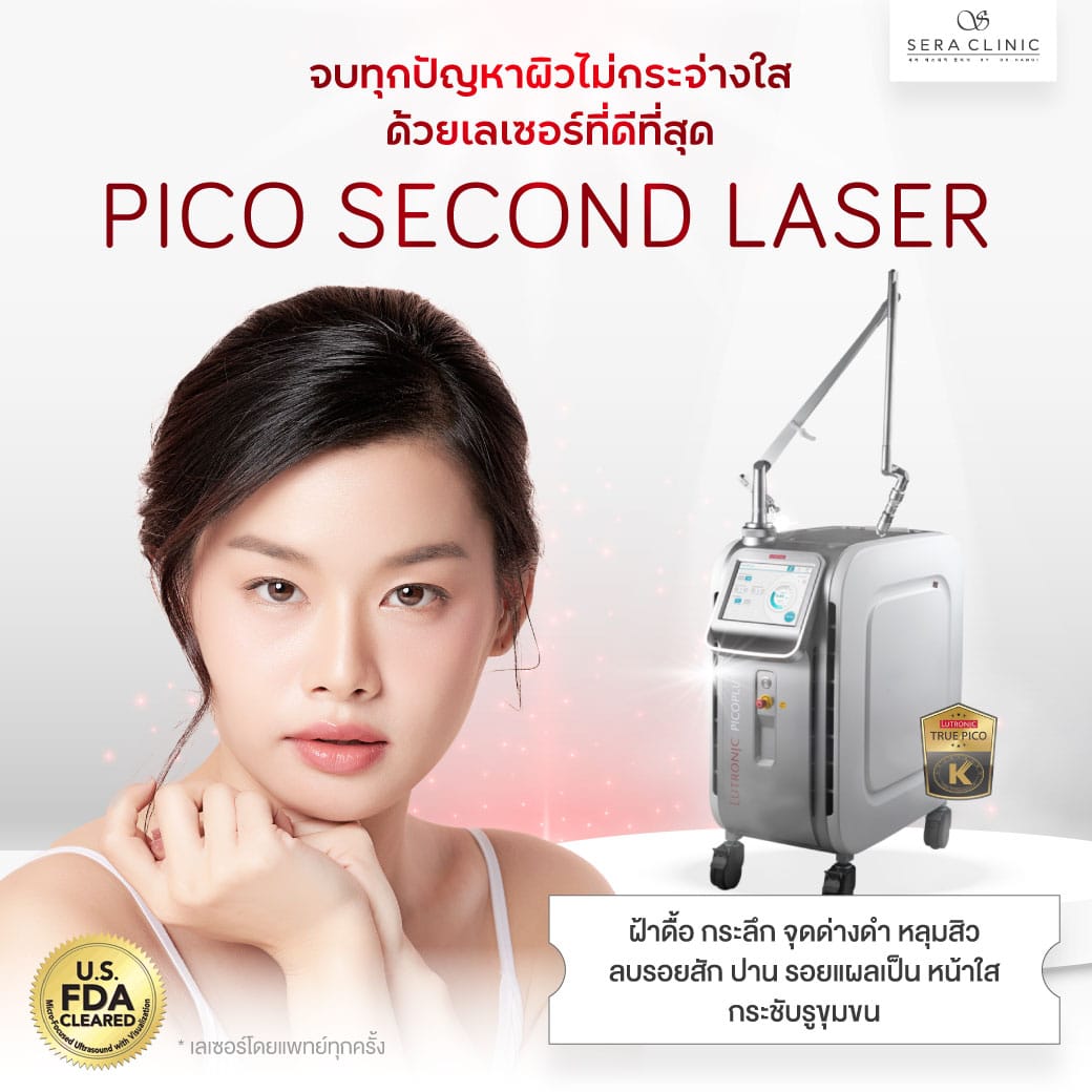 Cover เหตุผลที่ Pico Second Laser เป็นเลเซอร์รักษาฝ้า กระ จุดด่างดำ อันดับ 1 ที่ลูกค้าเลือกมากที่สุด